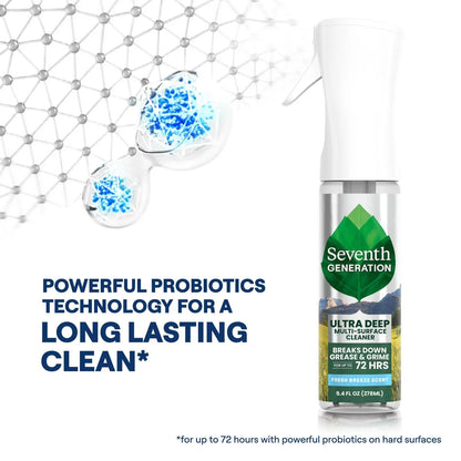 Seventh Generation 9.4 fl oz Lavender Ultra Deep Multi Surface All Purpose Cleaners + 9.4 fl oz Fresh Ultra Deep